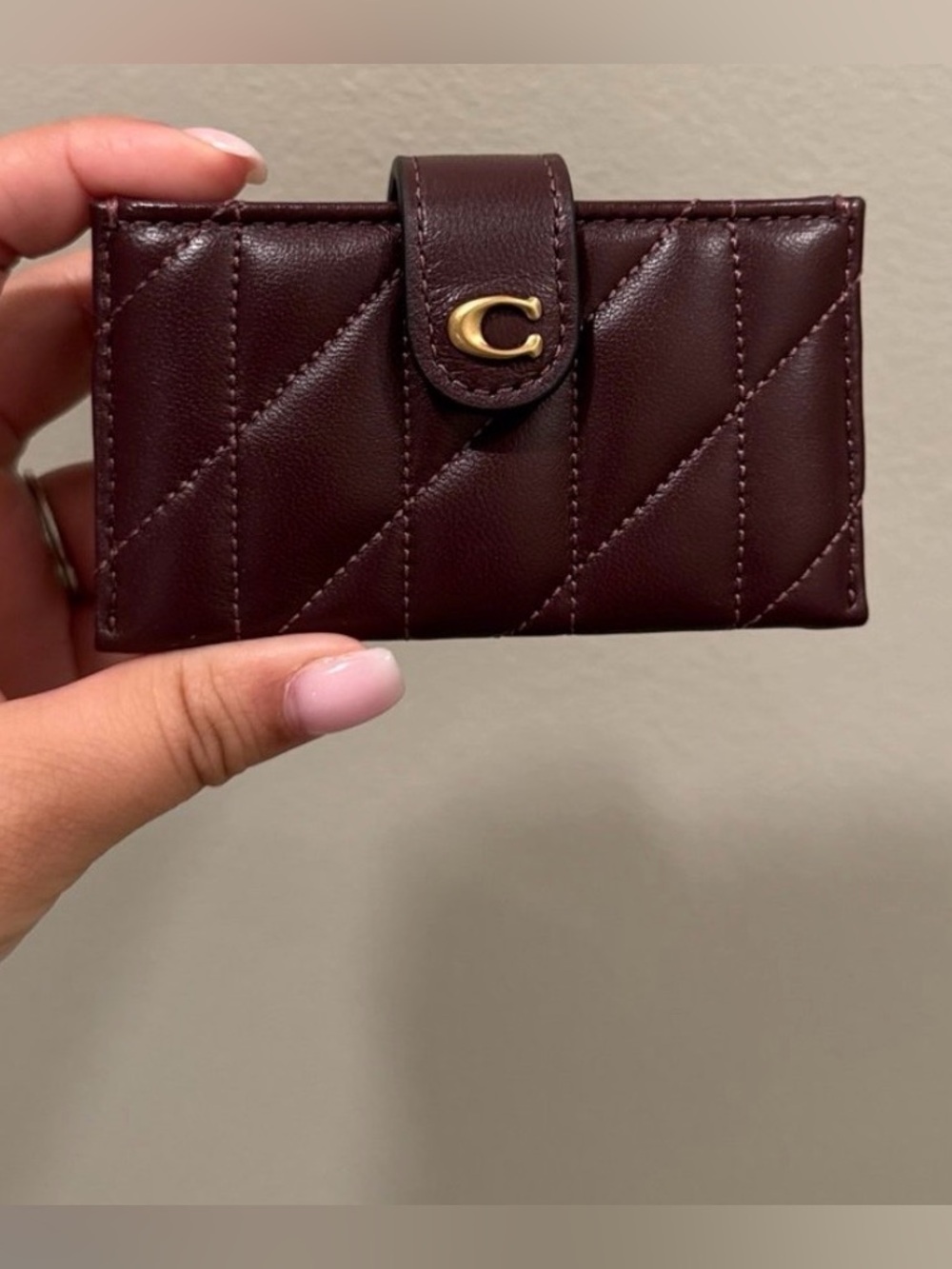 Coach Quilted Wallet